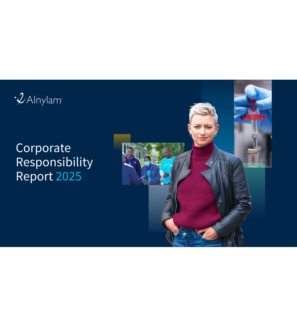 Corporate Responsibility - Alnylam Pharmaceuticals