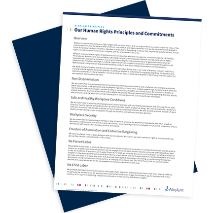 Comprehensive Compliance Program - Alnylam Pharmaceuticals